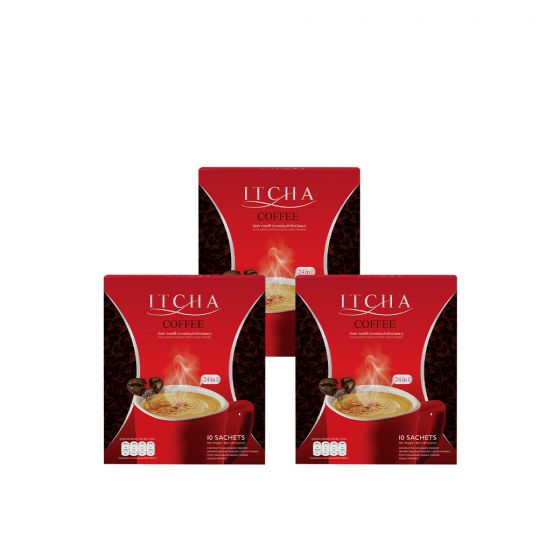 ITCHA Coffee - อิชช่า คอฟฟี่ (10ซอง) 3 กล่อง 