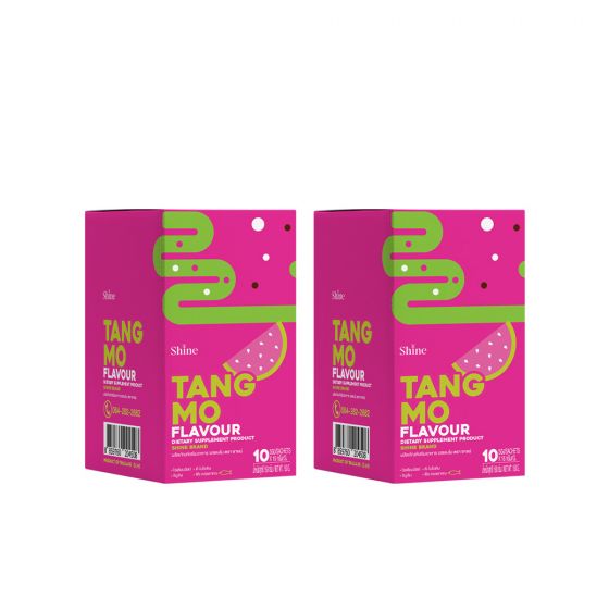 SHINE Tangmo - ผลิตภัณฑ์เสริมอาหาร ชายน์ รสแตงโม (10ซอง) 2 กล่อง