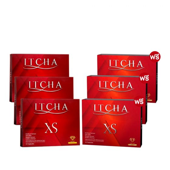 ITCHA XS - อิชช่า เอ็กเอส (10 แคปซูล) 3 กล่อง + แถมฟรี ITCHA XS - อิชช่า เอ็กเอส (10 แคปซูล) 3 กล่อง 
