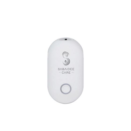 Sabaidee Care Wearable Air Purifier สบายดีแคร์ เครื่องฟอกอากาศไอออนแบบพกพา (สีขาว) 1 เครื่อง