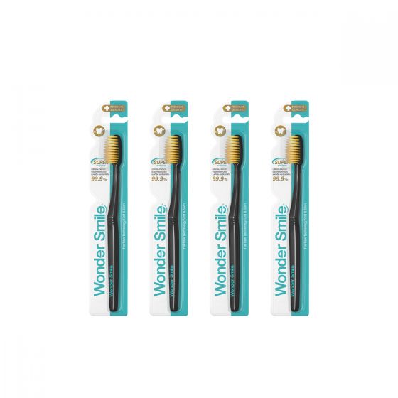 Wonder Smile แปรงสีฟัน วันเดอร์สไมล์ 4 ด้าม