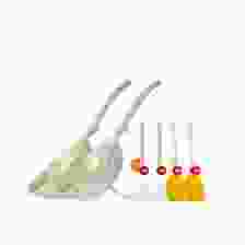 "Korea King Colormic (Wok) กระทะ โคเรียคิง คัลเลอมิค ก้นลึก (26cm) 2 ใบ แถมฟรี ตะหลิว Colormic 2 อัน + ตะหลิว ซิลิโคน (สีส้ม) 2 อัน + ฝาแก้ว รุ่น Colormic 1 อัน "