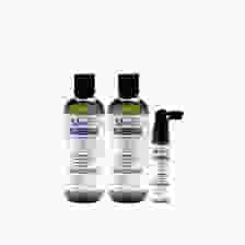 U hair premium anti hair loss shampoo (200ml.) 2 ขวด + U hair premium anti hair loss serum (35ml.) 1 ขวด