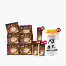 AB Coffee เอบี คอฟฟี่ (20ซอง) 6 กล่อง + แถมฟรี AB Coffee เอบี คอฟฟี่ (15g.) 3 ซอง + แก้วเชค AB Collagen 1 ใบ