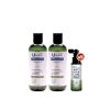 U hair premium anti hair loss shampoo ยู แฮร์ พรีเมียม แอนตี้ แฮร์ ลอส แชมพู (50ml.) 2 ขวด + แถมฟรี U hair serum (200ml.) 1 ขวด 