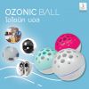 OZONIC BALL โอโซนิคบอล เครื่องฟอกอากศจำกัดกลิ่นไม่พึงประสงค์ (สีชมพู-ขาว) 1 ชิ้น