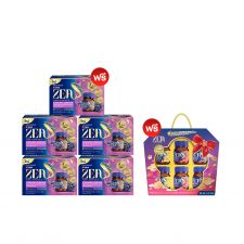 ZEA Tuna Essence : L-THEANINE + KYOHO GRAPE ซี ทูน่าเอสเซนส์ แอล-ธีอะนีน พลัส องุ่นเคียวโฮ (6 ขวด) 4 กล่อง + แถมฟรี ZEA Tuna Essence : L-THEANINE + KYOHO GRAP (6 ขวด) 1 กล่อง + Gift Set