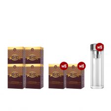 T Mixes Herbal Tea ชาสมุนไพร ทีมิกซ์ (10ซอง) 4 กล่อง + แถมฟรี T Mixes Herbal Tea (10ซอง) 2 กล่อง + กระบอกน้ำร้อน 1 ใบ 