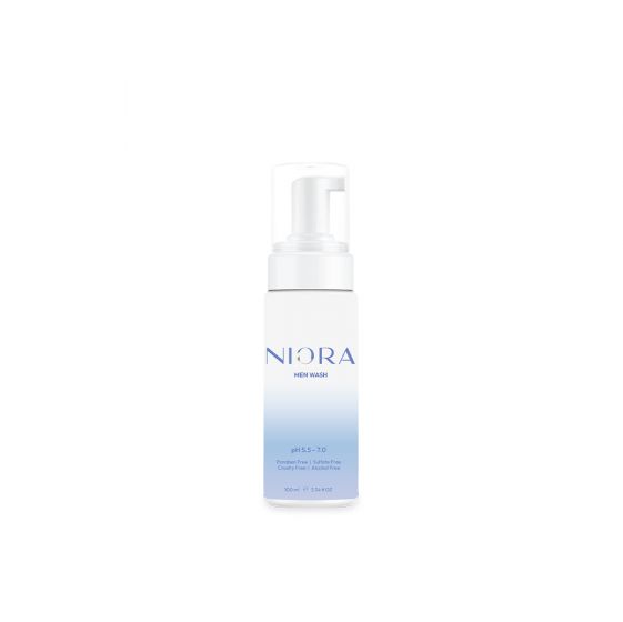 Niora Men Wash มูสทําความสะอาดจุดซ่อนเร้น สําหรับผู้ชาย กลิ่น AquaSport (100ml.) 1 ขวด