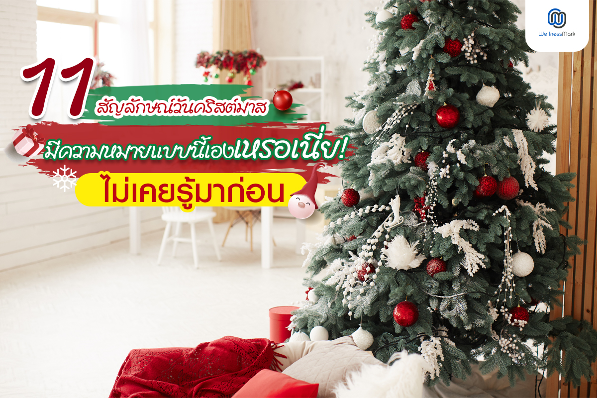 11 สัญลักษณ์วันคริสต์มาส มีความหมายแบบนี้เองเหรอเนี่ย!