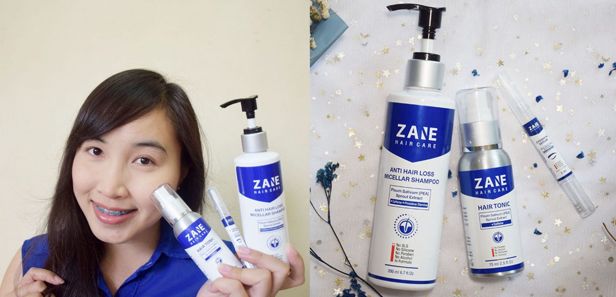 ผมร่วง ผมบาง ใช้ Zane Hair Tonic